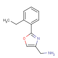 885273-94-9 [2-(2-ethylphenyl)-1,3-oxazol-4-yl]methanamine chemical structure
