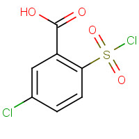470691-29-3 5-chloro-2-chlorosulfonylbenzoic acid chemical structure
