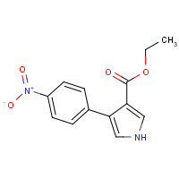 871553-14-9 ethyl 4-(4-nitrophenyl)-1H-pyrrole-3-carboxylate chemical structure