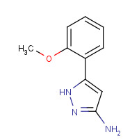 149246-82-2 5-(2-methoxyphenyl)-1H-pyrazol-3-amine chemical structure