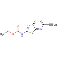 1220449-32-0 ethyl N-(6-ethynyl-[1,3]thiazolo[4,5-b]pyrazin-2-yl)carbamate chemical structure