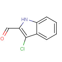 110912-15-7 3-chloro-1H-indole-2-carbaldehyde chemical structure
