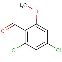 78444-52-7 2,4-dichloro-6-methoxybenzaldehyde chemical structure
