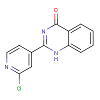 861418-42-0 2-(2-chloropyridin-4-yl)-1H-quinazolin-4-one chemical structure