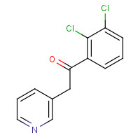 1228663-33-9 1-(2,3-dichlorophenyl)-2-pyridin-3-ylethanone chemical structure
