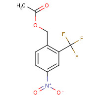 1318234-74-0 [4-nitro-2-(trifluoromethyl)phenyl]methyl acetate chemical structure