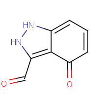 885519-84-6 4-oxo-1,2-dihydroindazole-3-carbaldehyde chemical structure