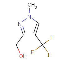 878204-62-7 [1-methyl-4-(trifluoromethyl)pyrazol-3-yl]methanol chemical structure