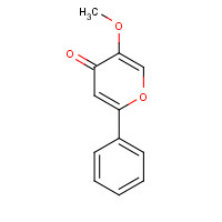 1333332-11-8 5-methoxy-2-phenylpyran-4-one chemical structure