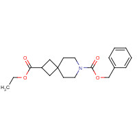 1227610-31-2 7-O-benzyl 2-O-ethyl 7-azaspiro[3.5]nonane-2,7-dicarboxylate chemical structure