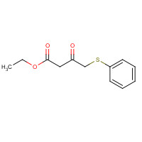 25907-38-4 ethyl 3-oxo-4-phenylsulfanylbutanoate chemical structure