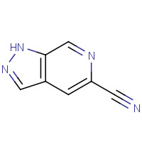 633328-50-4 1H-pyrazolo[3,4-c]pyridine-5-carbonitrile chemical structure
