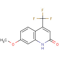 73496-31-8 7-methoxy-4-(trifluoromethyl)-1H-quinolin-2-one chemical structure