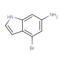 375369-03-2 4-bromo-1H-indol-6-amine chemical structure