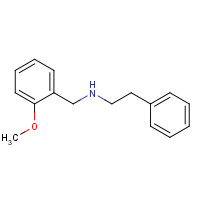 3241-03-0 N-[(2-methoxyphenyl)methyl]-2-phenylethanamine chemical structure