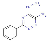86958-19-2 5-hydrazinyl-3-phenyl-1,2,4-triazin-6-amine chemical structure