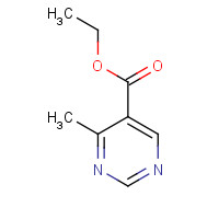 110960-73-1 ethyl 4-methylpyrimidine-5-carboxylate chemical structure