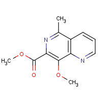 1422974-57-9 methyl 8-methoxy-5-methyl-1,6-naphthyridine-7-carboxylate chemical structure