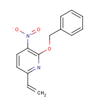 1416801-03-0 6-ethenyl-3-nitro-2-phenylmethoxypyridine chemical structure