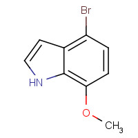 436091-59-7 4-bromo-7-methoxy-1H-indole chemical structure