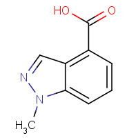 1071433-05-0 1-methylindazole-4-carboxylic acid chemical structure