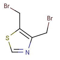 206662-95-5 4,5-bis(bromomethyl)-1,3-thiazole chemical structure