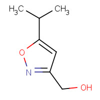 123770-63-8 (5-propan-2-yl-1,2-oxazol-3-yl)methanol chemical structure