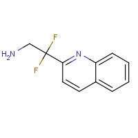 1417189-45-7 2,2-difluoro-2-quinolin-2-ylethanamine chemical structure