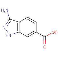 871709-92-1 3-amino-1H-indazole-6-carboxylic acid chemical structure