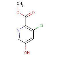 1256811-09-2 methyl 3-chloro-5-hydroxypyridine-2-carboxylate chemical structure