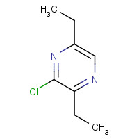 67714-53-8 3-chloro-2,5-diethylpyrazine chemical structure