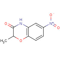 57463-01-1 2-methyl-6-nitro-4H-1,4-benzoxazin-3-one chemical structure