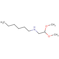 173901-11-6 N-(2,2-dimethoxyethyl)hexan-1-amine chemical structure