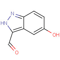 882803-11-4 5-hydroxy-2H-indazole-3-carbaldehyde chemical structure