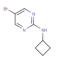947534-33-0 5-bromo-N-cyclobutylpyrimidin-2-amine chemical structure