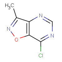 1207176-14-4 7-chloro-3-methyl-[1,2]oxazolo[4,5-d]pyrimidine chemical structure