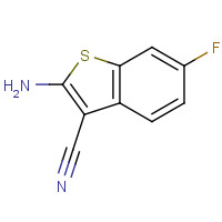 221061-09-2 2-amino-6-fluoro-1-benzothiophene-3-carbonitrile chemical structure
