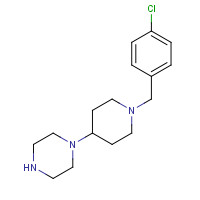 681508-73-6 1-[1-[(4-chlorophenyl)methyl]piperidin-4-yl]piperazine chemical structure
