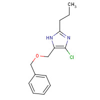 1093261-84-7 4-chloro-5-(phenylmethoxymethyl)-2-propyl-1H-imidazole chemical structure