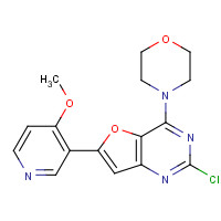 1038918-46-5 2-chloro-6-(4-methoxypyridin-3-yl)-4-morpholin-4-ylfuro[3,2-d]pyrimidine chemical structure