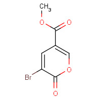 42933-07-3 methyl 5-bromo-6-oxopyran-3-carboxylate chemical structure