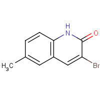 1461718-97-7 3-bromo-6-methyl-1H-quinolin-2-one chemical structure