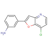 1360911-36-9 3-(7-chlorofuro[3,2-b]pyridin-2-yl)aniline chemical structure