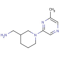 941716-82-1 [1-(6-methylpyrazin-2-yl)piperidin-3-yl]methanamine chemical structure