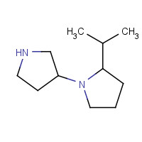 1228674-20-1 2-propan-2-yl-1-pyrrolidin-3-ylpyrrolidine chemical structure