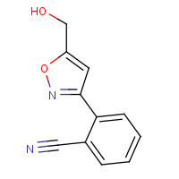 1158735-35-3 2-[5-(hydroxymethyl)-1,2-oxazol-3-yl]benzonitrile chemical structure