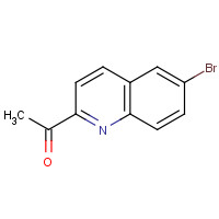 958332-21-3 1-(6-bromoquinolin-2-yl)ethanone chemical structure