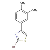 886367-59-5 2-bromo-4-(3,4-dimethylphenyl)-1,3-thiazole chemical structure