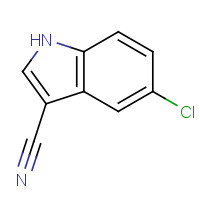 194490-14-7 5-chloro-1H-indole-3-carbonitrile chemical structure