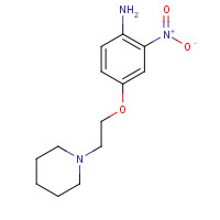 335672-29-2 2-nitro-4-(2-piperidin-1-ylethoxy)aniline chemical structure